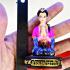 Lady MaeKrasip Fulfill Wishes Gambling Kb Ariyachat 9cm Pink Thai Amulet #17064