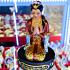 Lady MaeKrasip Tell Windfall Gambling Kb Ariyachat 9cm Brown Thai Amulet #17065