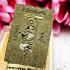 Somdej Magic NangTang Mun Banchan Udomsap Be2561 Gold Takrut Thai Amulet #17070