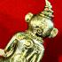 Ngan Ngung Gambling Fortune Double Gecko Lersri Somdeh Be2565 Thai Amulet #17071