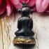 Ngan Ngung Charming Lust Ash Gecko Lersri Somdeh Be2565 Black Thai Amulet #17073