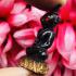 Ngan Ngung Charming Lust Ash Gecko Lersri Somdeh Be2565 Black Thai Amulet #17073