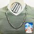 Necklace Stainless Multi Hook Hang Wearing Guanyin Peace 30cm Thai Amulet #17076