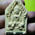 KhunPaen Rahu Charming Wealth Rich Money Lp Key White Be2555 Thai Amulet #17080