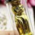 Windfall Fulfill Wealth Lucky Cat Kitty Magic Rich LP SomChay Thai Amulet #17081