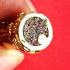 Windfall Fulfill Wealth Lucky Cat Kitty Magic Rich LP SomChay Thai Amulet #17081