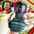 Tuad Statue Leklai Dust Rainbow Immortal Cobra Shield Somporn Thai Amulet #17091