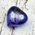 Stencil Pendant Naga Eye Leklai Mind Stone Rich Fortune Purple Thai Amulet 17094