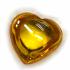 Stencil Pendant Naga Eye Leklai Mind Stone Lucky Money Yellow Thai Amulet #17097