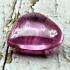 Stencil Pendant Naga Eye Leklai Mind Stone Lucky Pink Charm Thai Amulet #17098