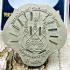 Tiger Face Protection Shield Fortune Lp Supoj Be2555 Colorful Thai Amulet #17119