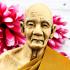 Lifelike Wax Monk Meditation Statue Lp Doo Watsakae Wealth Thai Amulet #17123