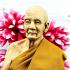 Lifelike Wax Monk Meditation Statue Lp Doo Watsakae Wealth Thai Amulet #17123