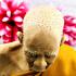 Lifelike Wax Monk Meditation Statue Lp Doo Watsakae Wealth Thai Amulet #17123