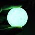 Healing Stone Shield Leklai Ball Green Glow In Dark Somporn Thai Amulet #17124