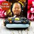 Takrut Leklai Capsule Naga Eye Protection Immortal Somporn 5cm Thai Amulet 17139