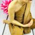 LIFELIKE WAX FINE ART THAI MONK STATUE AMULET LP CHA WATNONGPAPONG MEDITATION 9INCH