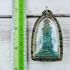 Lersri Hermit Puseir Tiger Face Fortune Lp Kalong Green Be2551 Thai Amulet 17149