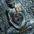 Large Medal Narai Kwangjak Mercy Deity Lp Kalong Black Be2551 Thai Amulet #17150