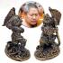 Hanuman Monkey Victory Flag Magic Lucky Immortal Lieng Be2560 Thai Amulet #17163