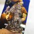 Hanuman Monkey Victory Flag Magic Lucky Immortal Lieng Be2560 Thai Amulet #17163