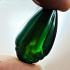 Leklai Naga Eye River Cave Powerful Healing Wealth Shell Green Thai Amulet 17164