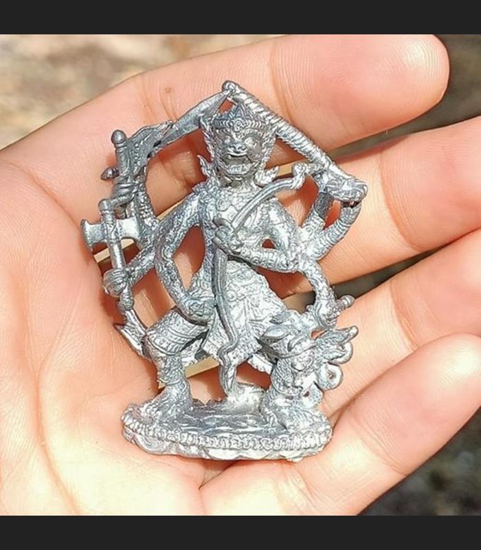 GREAT VICTORY WINNER MONKEY 8HAND WEAPON LP KALONG BE2552 TAKUE THAI AMULET