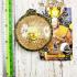 Deity Mercy Pha Luck Gold Face Attract Mind Lp Kalong Be2550 Thai Amulet #17168