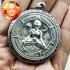 Universe Planet Luck Mongkol Chakaval Alien Ufo Lp Lek Be2563 Thai Amulet #17181