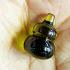 Crystal Healing Naga Eye Leklai NamTow Bottle Fortune Green Thai Amulet #17190
