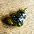 Crystal Healing Naga Eye Leklai NamTow Bottle Fortune Green Thai Amulet #17190