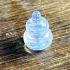 Protection Stone Naga Eye Leklai Namtow Bottle Limpid Somporn Thai Amulet #17192