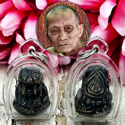 Payak Tiger Long Saber Tooth Hair Protection Lp Kalong Be2549 Thai Amulet #17199