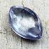Leklai Nakee Buddha Naga Eye Prevent Life Stone Limpid White Thai Amulet #17203