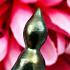 Leklai Meditation Buddha Life Protect Talisman Be2555 Lp Huan Thai Amulet #17205