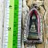 Leklai Meditation Buddha Life Protect Talisman Be2555 Lp Huan Thai Amulet #17205