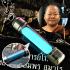 Leklai Moon Light Protect Thai Amulet Capsule Glow in Dark Lp Somporn Blue 17209