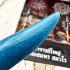 Luck Leklai Tooth Fang Moon Light Glow in Dark Lp Somporn Blue Thai Amulet 17210