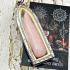 Love Leklai Tooth Fang Moon Light Glow in Dark Lp Somporn Pink Thai Amulet 17211