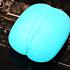 Leklai Moon Light Survive Wealth Thai Amulet Glow In Dark Lp Somporn Blue #17213