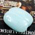 Leklai Moon Light Survive Wealth Thai Amulet Glow In Dark Lp Somporn Blue #17213