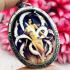 Love Lust LGBTQ Wealth Lady Charming 9tail Fox Kumiho Neramit Thai Amulet #17220