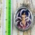 Love Lust LGBTQ Wealth Lady Charming 9tail Fox Kumiho Neramit Thai Amulet #17220