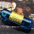 Naga Eye Leklai Somporn Healing Capsule Rare Rich Blue Crystal Thai Amulet 17237 NATURAL SACRED CAVE DROP KHOPE