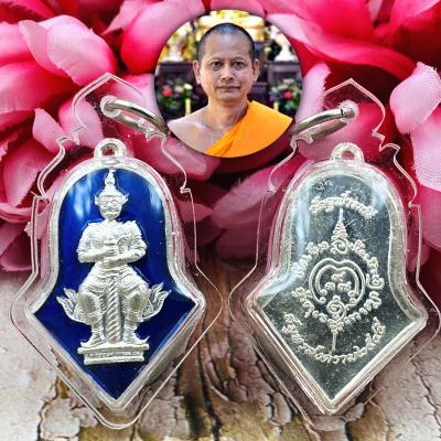 WesSuWan Protect Fortune Life Deity Lp Itt Watjulamani Be2545 Thai Amulet #17245