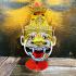 Lersri Pooseir Saming Tiger Head Helmet Hermit Mask Watbangpha Thai Amulet 17261