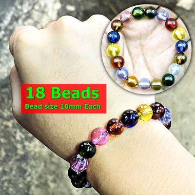 Bracelet Naga Eye Leklai Healing Stone Gem Crystal Lp Somporn Thai Amulet 17270