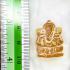 Naga Eye Ganesha Elephant Leklai Stone Yellow Pikanet KruHod Thai Amulet #17304