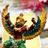 Powerful Krut Garuda Half Man Bird Lucky Protection Yod Be2565 Thai Amulet 17316