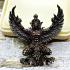 Leklai Krut Garuda Half Bird Fortune Control Mind Yod Be2565 Thai Amulet #17317